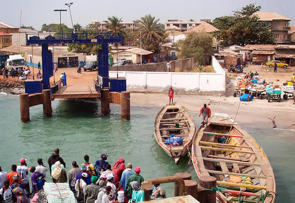 Banjul, porto