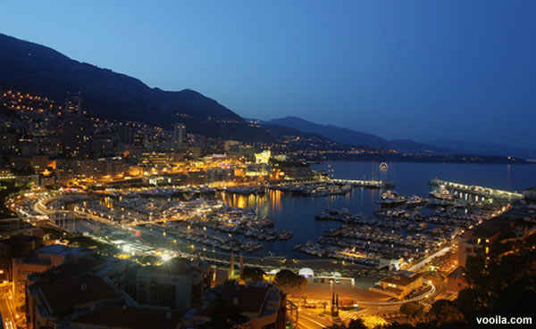 Monaco città, Panorama