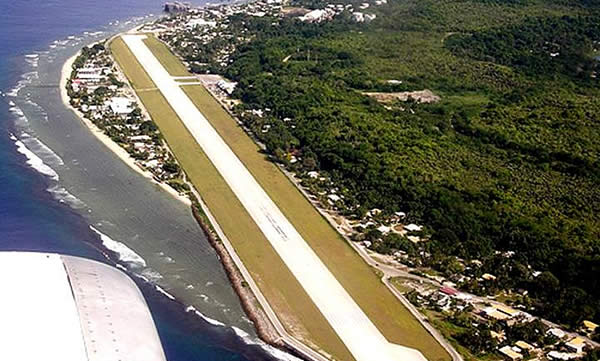 Yaren, aeroporto